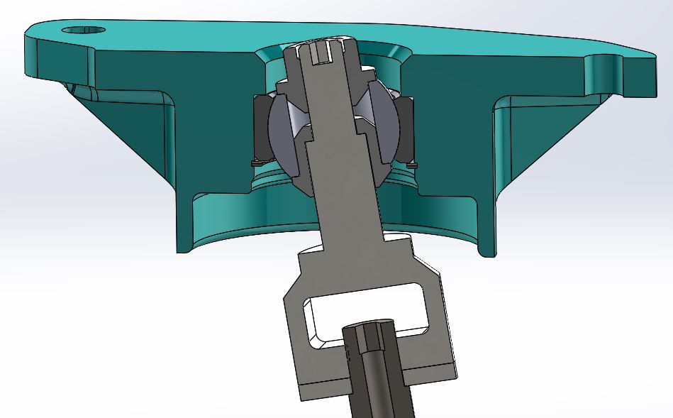 F2X/F3X Spherical Rear Upper Shock Mount