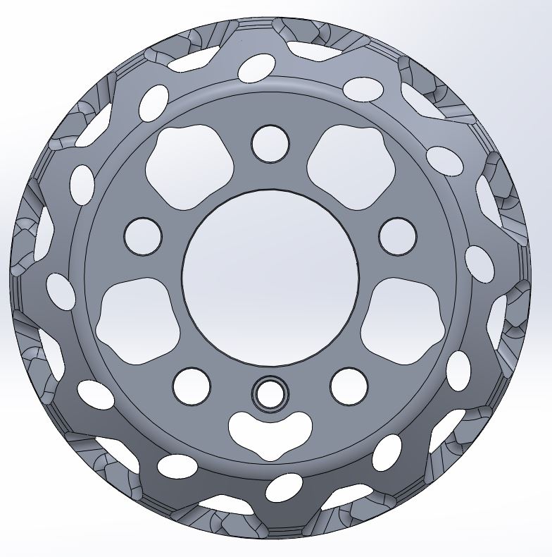 F2X/F3X Topology Optimized Floating Rotors