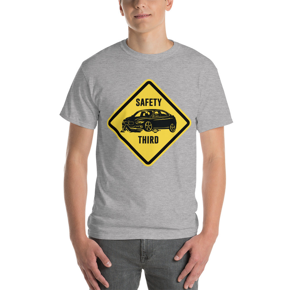 F30 "Safety Third Sign" Heavy T-Shirt
