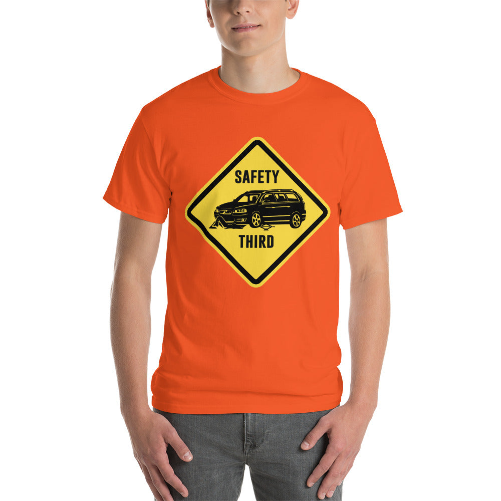 V70R "Safety Third Sign" Heavy T-Shirt