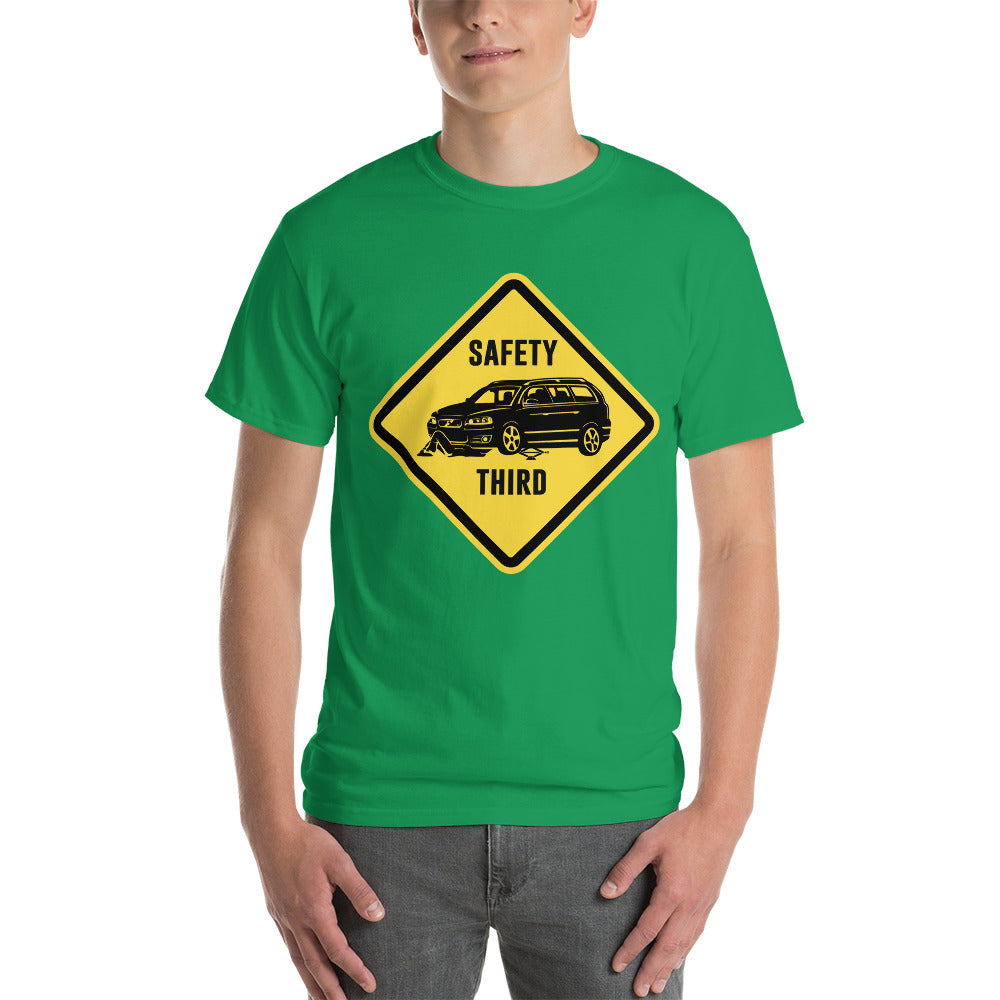 V70R "Safety Third Sign" Heavy T-Shirt