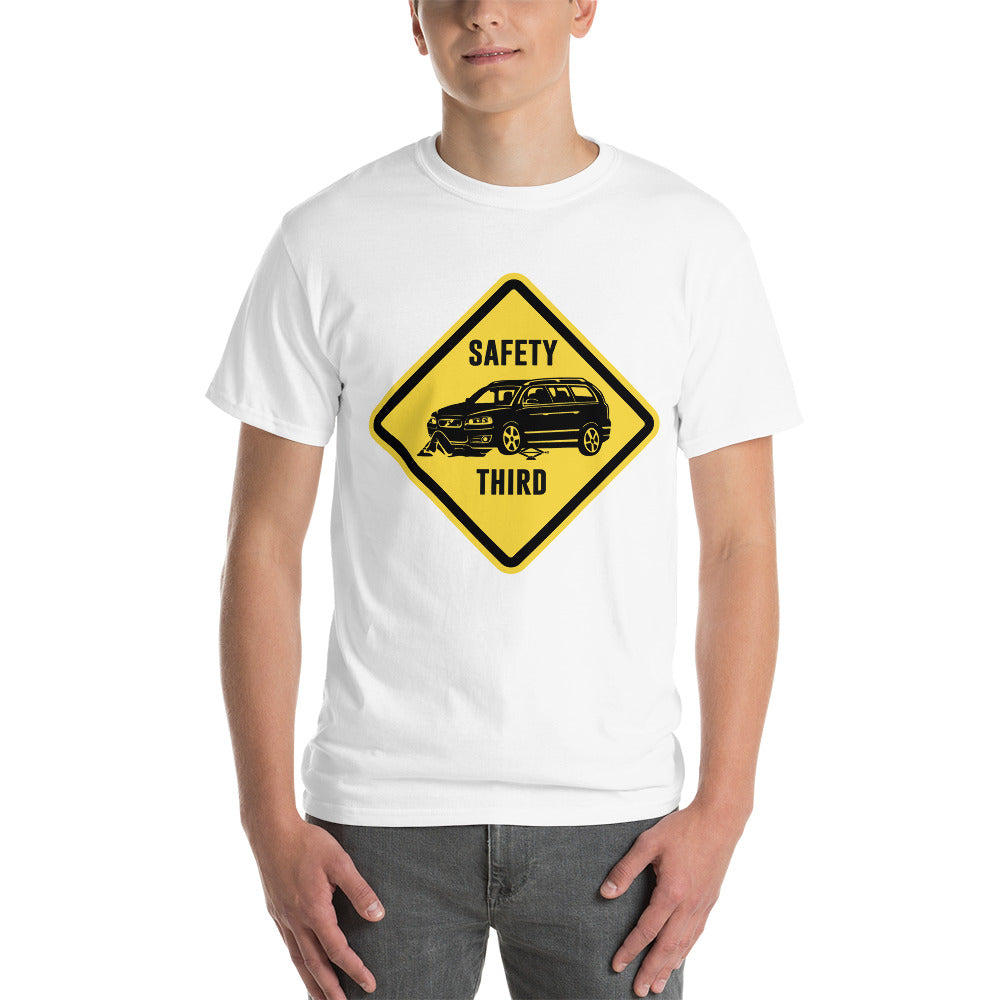 V70R "Safety Third Sign" Heavy T-Shirt