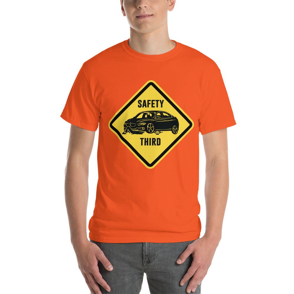 F30 "Safety Third Sign" Heavy T-Shirt