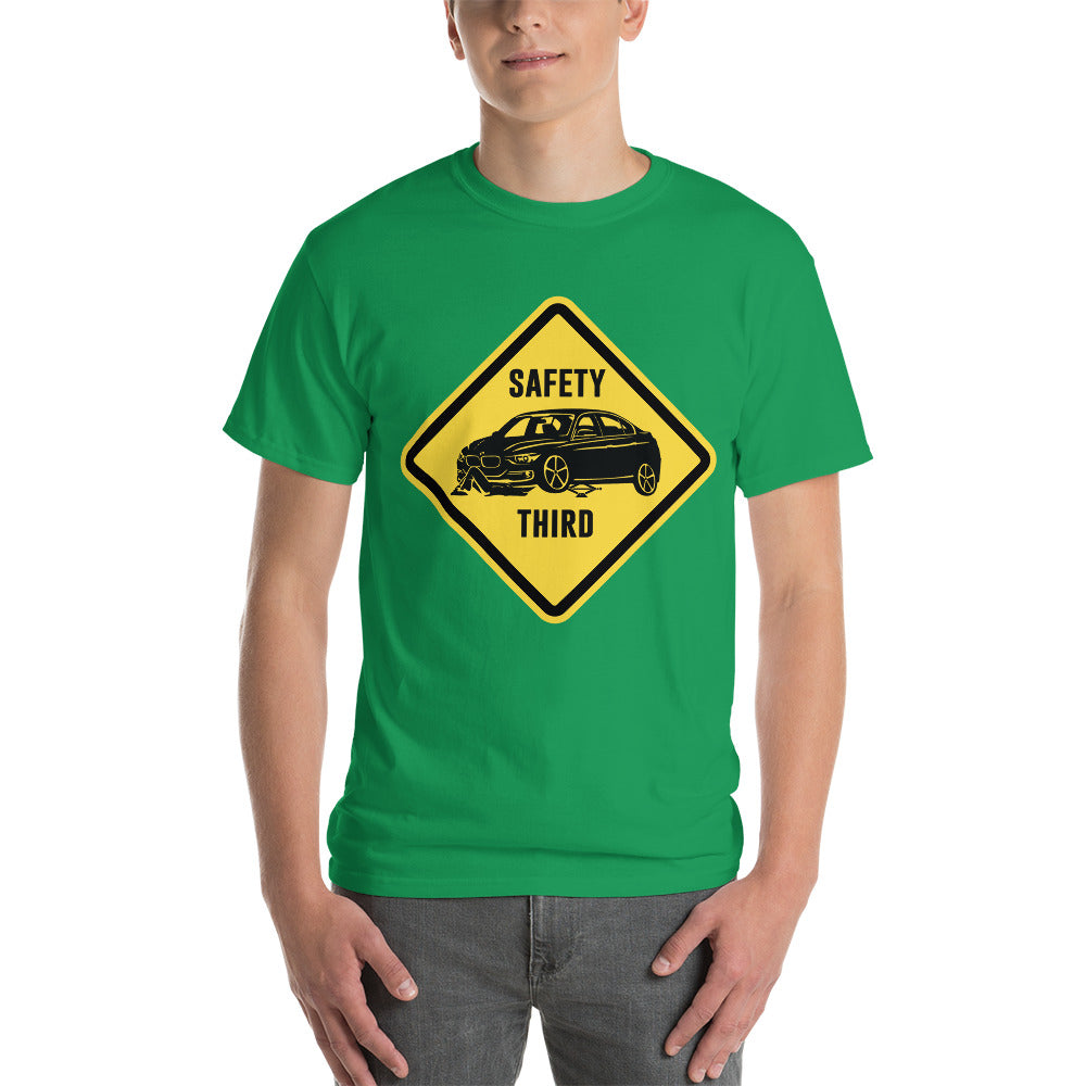 F30 "Safety Third Sign" Heavy T-Shirt