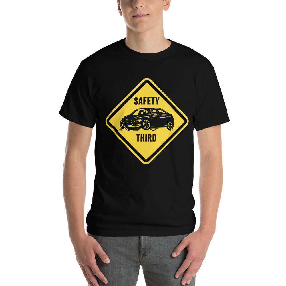 F30 "Safety Third Sign" Heavy T-Shirt