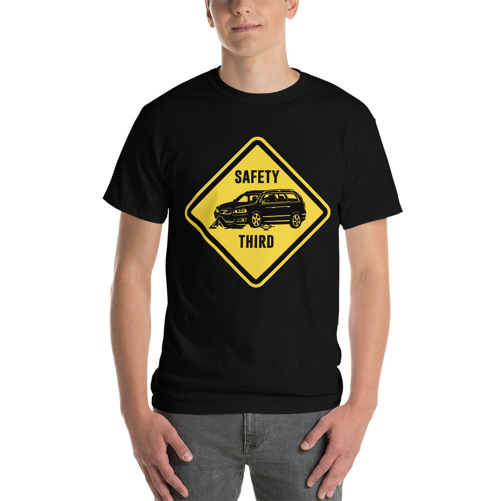 V70R "Safety Third Sign" Heavy T-Shirt