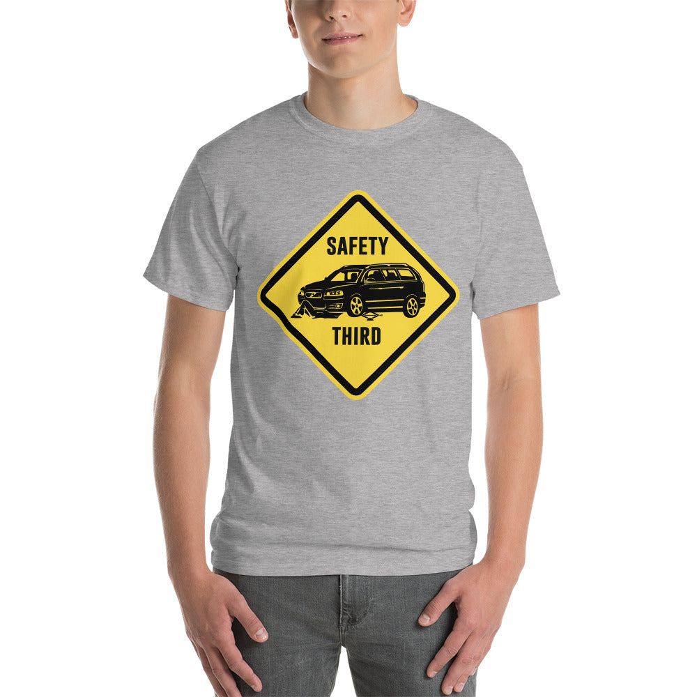 V70R "Safety Third Sign" Heavy T-Shirt