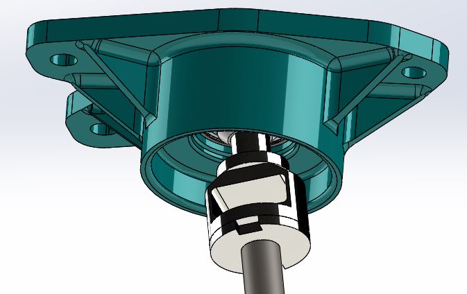 F2X/F3X Spherical Rear Upper Shock Mount