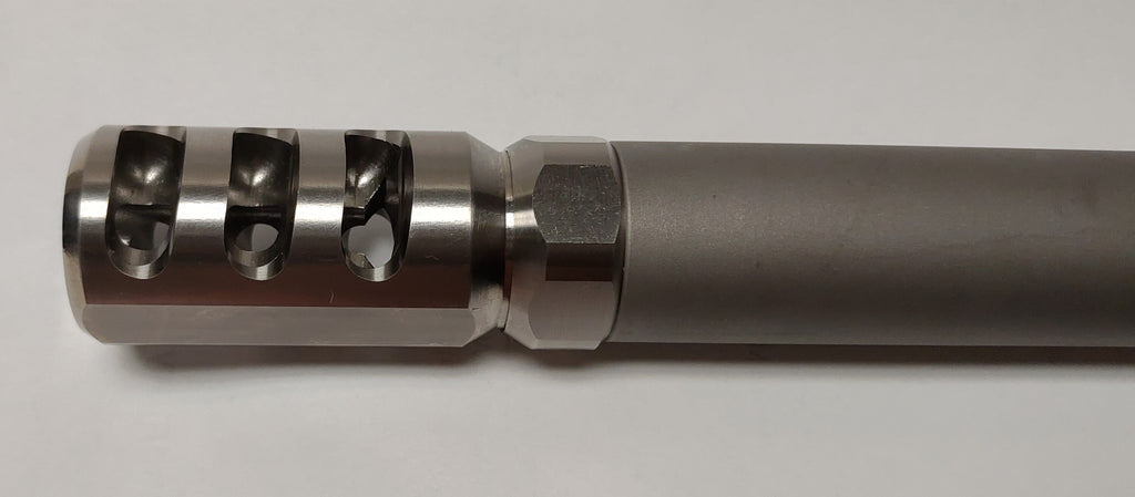 Anti-recoil muzzle brake