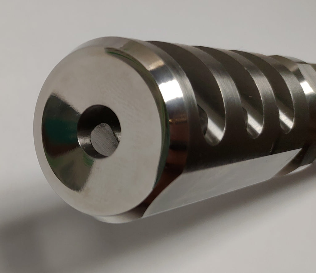 Anti-recoil muzzle brake