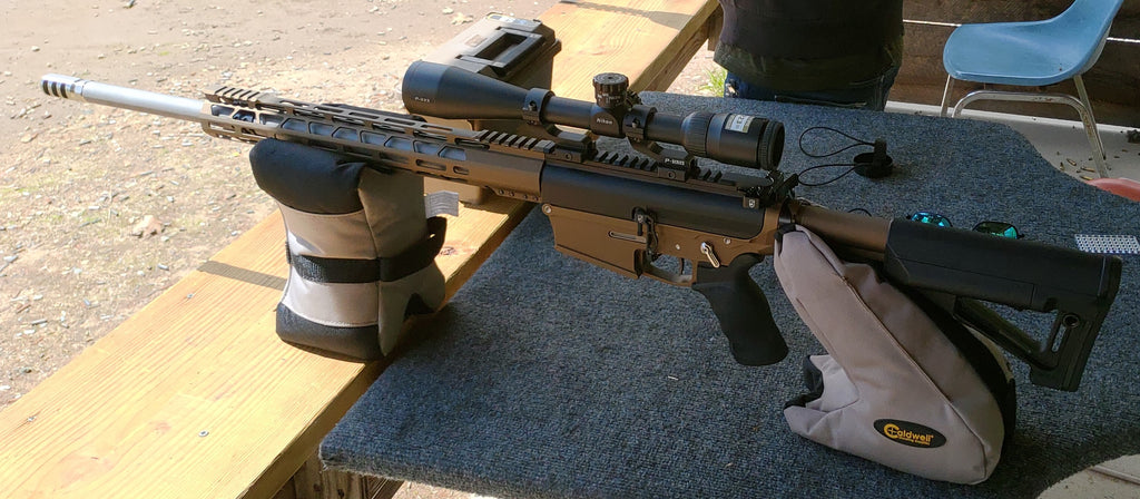 Anti-recoil muzzle brake