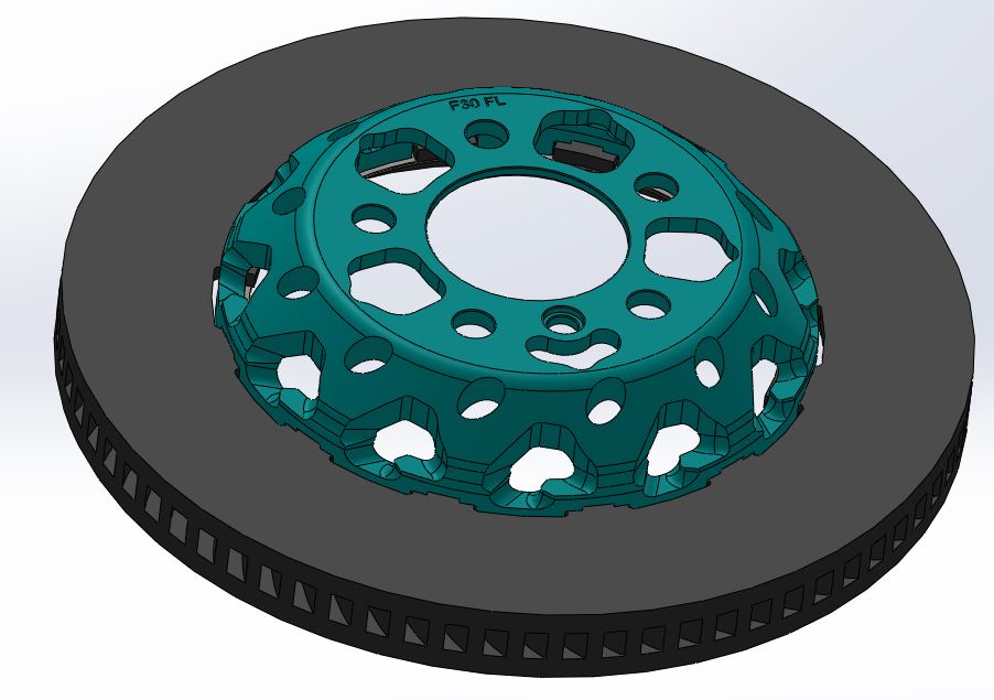 F2X/F3X Topology Optimized Floating Rotors