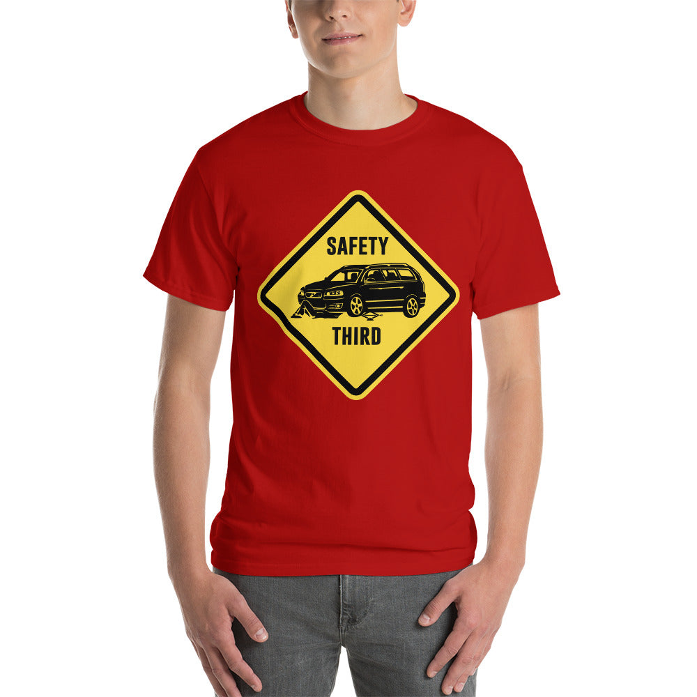 V70R "Safety Third Sign" Heavy T-Shirt