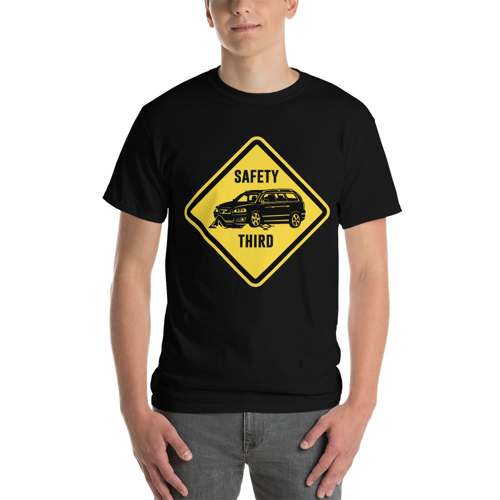 V70R "Safety Third Sign" Heavy T-Shirt