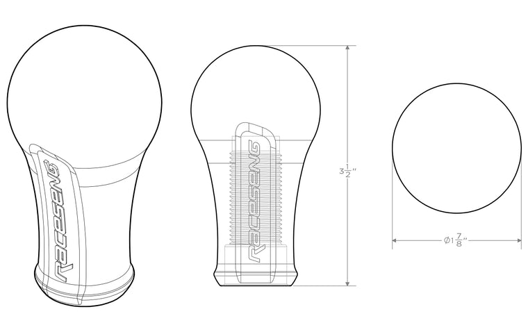 PolyTi Shift Knob